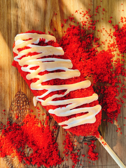 Hot Cheetos Corndog