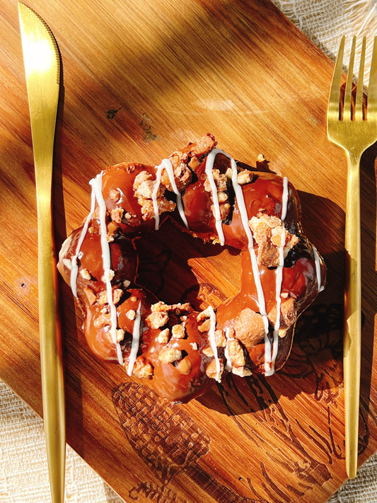 Chocolate Twix Mochidonut